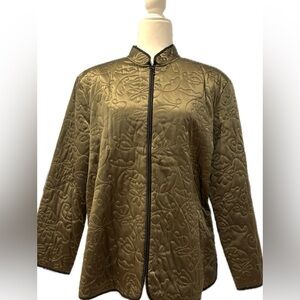 ✨ Beautiful 100% Silk Asian-Inspired Blazer by Chico's ✨